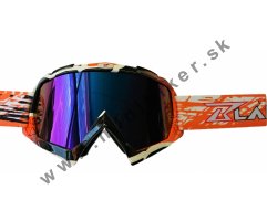 Motocrossové okuliare Blade oranžová