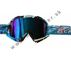 Motocrossové okuliare Blade modrá