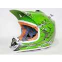 Moto prilba cross Nitro Racing zelená XL