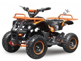 Detská elektrická štvorkolka 1000 W Torino Deluxe oranžová
