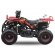 Detská štvorkolka Torino Deluxe 49 cc E-start DO červená